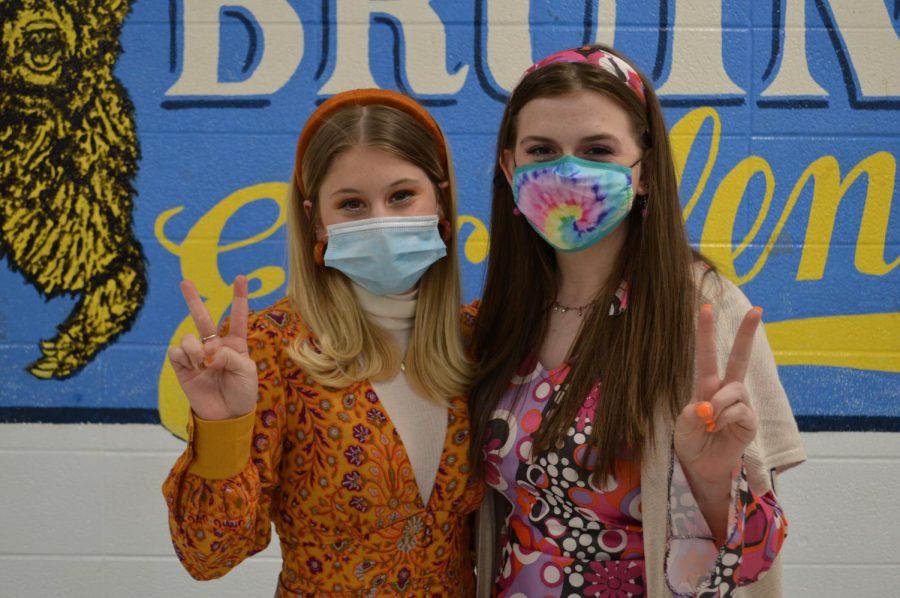 Two students show off their decades inspired outfits (April 15) 