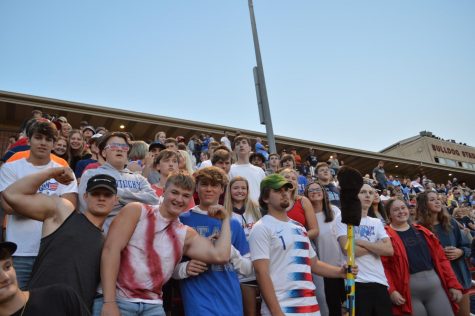 The student section cheering on the Bruins. (Sep. 10) 
