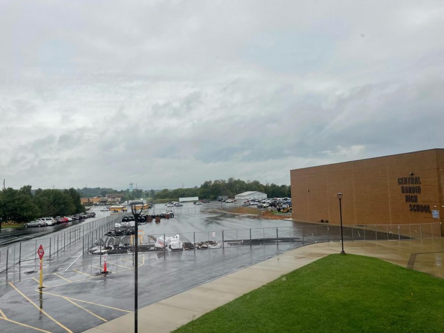 Central Hardin students and faculty have adapted to the parking lot inconveniences since the first day of school 