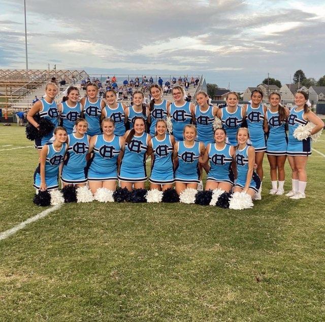 Front row, left to right: Lynlee Britain, Carlee Perry, Mallory Goodman, Lexi Clan, Gabby Goodman, Kaycie Baker, and Marisa Folino
Back row, left to right: Bailee Barnes, Breanna Vessels, Mallory Hawkins, Amelia Avey, Jessie Deaver, Abby Barrow, Avery Prater, Jadyn Wyatt, Addi Barnes, Greer Abang, Kylee Jaggers, and Marissa Ash