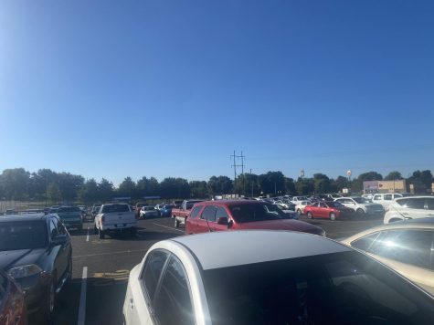 Central Hardin Student Parking Lot