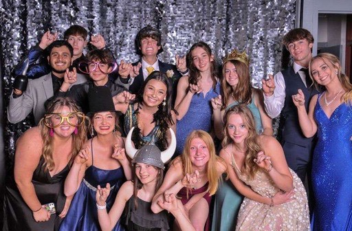 Students attending Central Hardins Prom (2022)