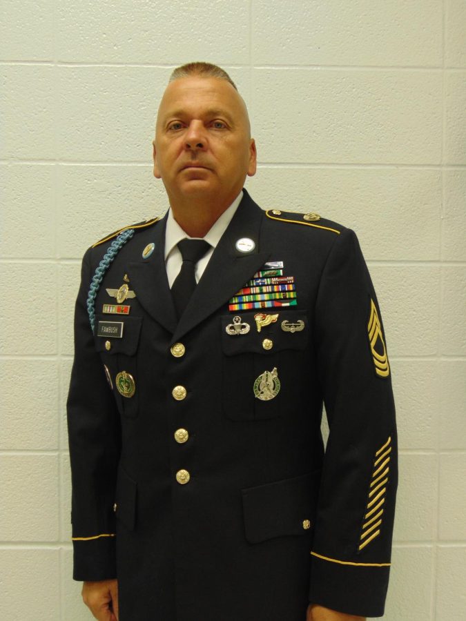 A photo of Martin Fawbush in uniform.