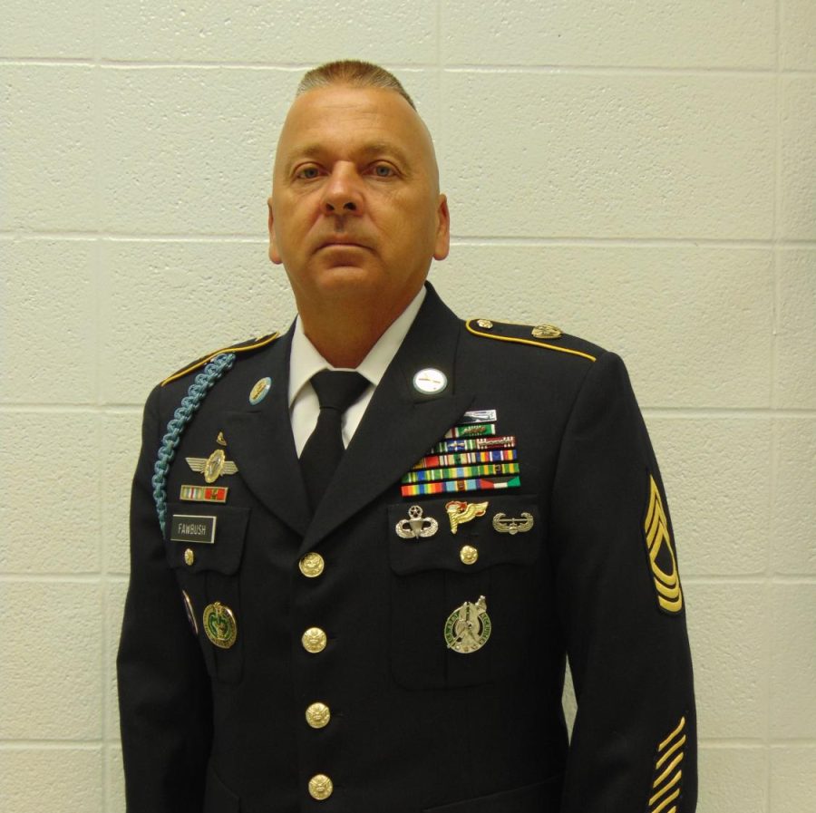 A photo of Martin Fawbush in uniform.