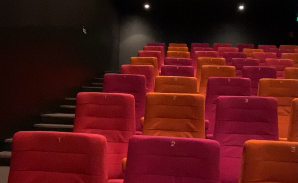 The empty seats at the end of a movie in a cinema in Belgium. Everyone left with the feeling they watched something important which impacted their life. 