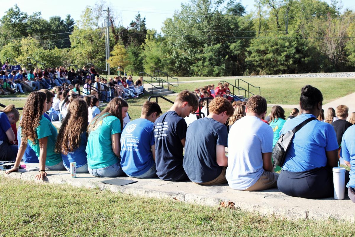 A capture of Central's FBLA Club at the recent Region One fall meet. Photo credit to Addi Borders. 