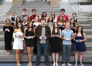 Introducing the Superlatives of the Class of 2025 . . . Harper Warrell and Sadie Atcher (Most School Spirit), Landan Slinker (Mr. Senior), Emerson McNeilly (Miss Senior), Jared Fairbanks (Most Athletic), and Evelyn Barner (Most Creative); 
Middle Row: Makenna Christman and Shelby Nguyen (Best Dressed), Jadyn Wyatt and Preslee Decker (Most Likely to Be a Teacher at CHHS), Farrah Marreez (Most Changed), Sam Nelson (Most Athletic), and Molly Spiers (Most Talented); Back Row: Mea Tabor and Lief Dale (Most Innovative), Preston Meredith and Davi Abell (Best Personality), Greta Warren (Most Creative), and Clark VanZant and Lindy Barnes (Most Likely to Succeed). Not Pictured: Ayden Allen (Most Talented), Samuel Nelson and Isaiah Washington (Friendliest), and MJ Hildabrand (Most Changed).
