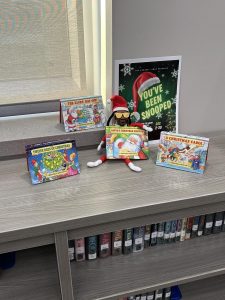 Today (Dec.2) The Central Times starts Snoop on the Stoop. Check him out in the Library for today's shenanigans.Continue to  keep a lookout for him in a new location until (Dec.20)