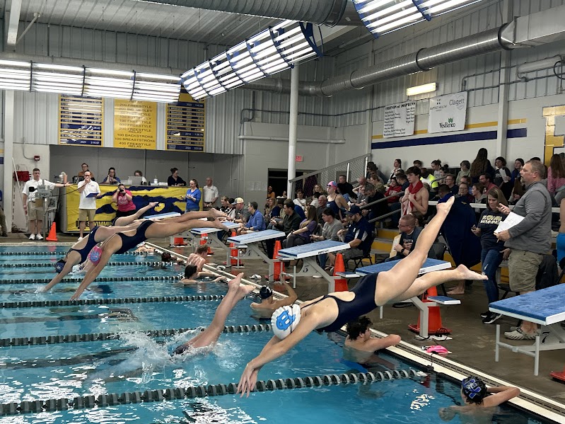 Central Hardin Swim team makes a splash during their Senior Night. (Jan. 17) 