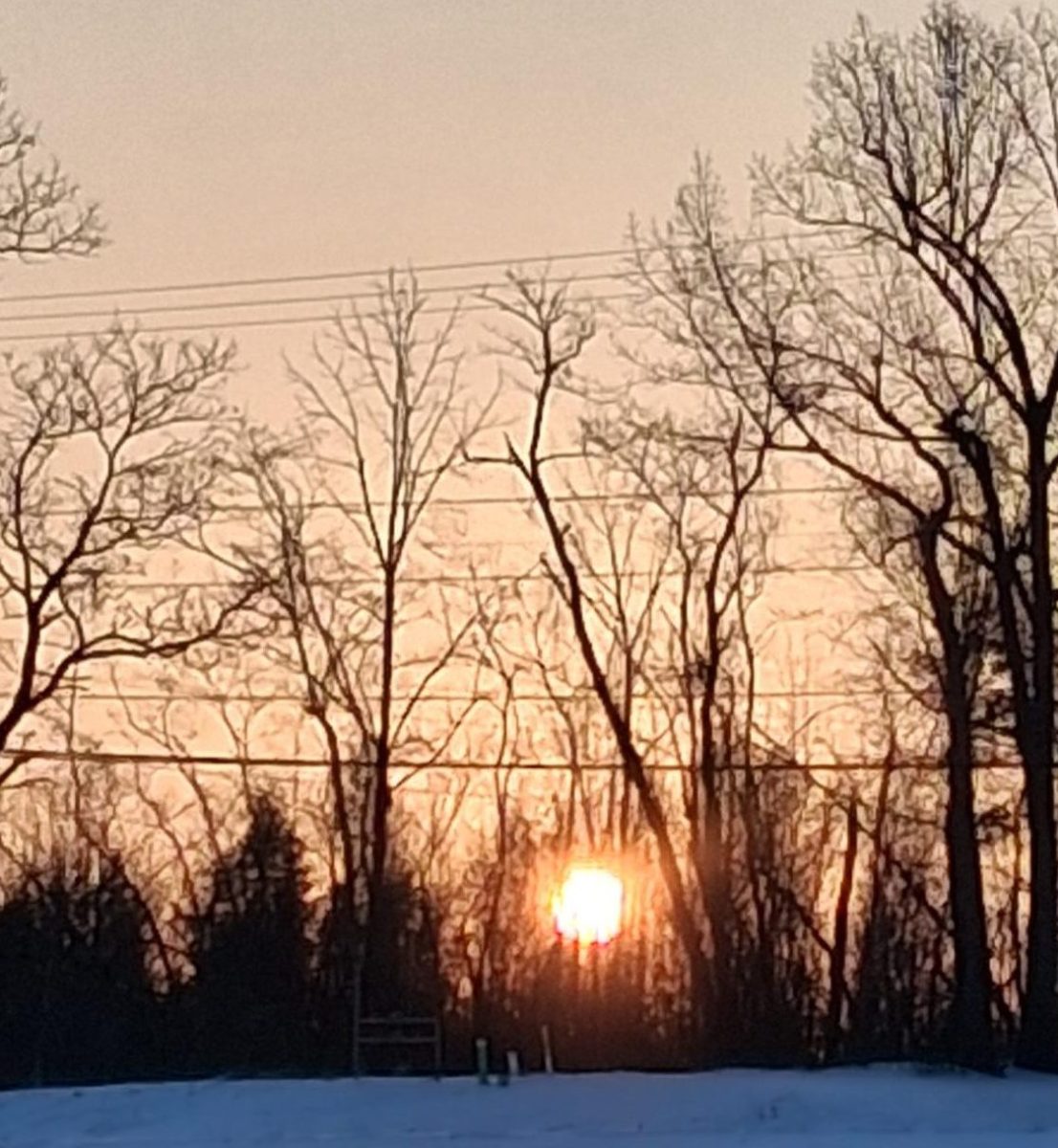 "The snow may fall, but the sun also rises."-Sunrise on the Reaping