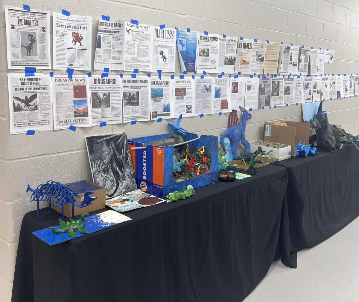 Stop by the hallway outside J220 to see what your peers have been doing in Sophomore English.